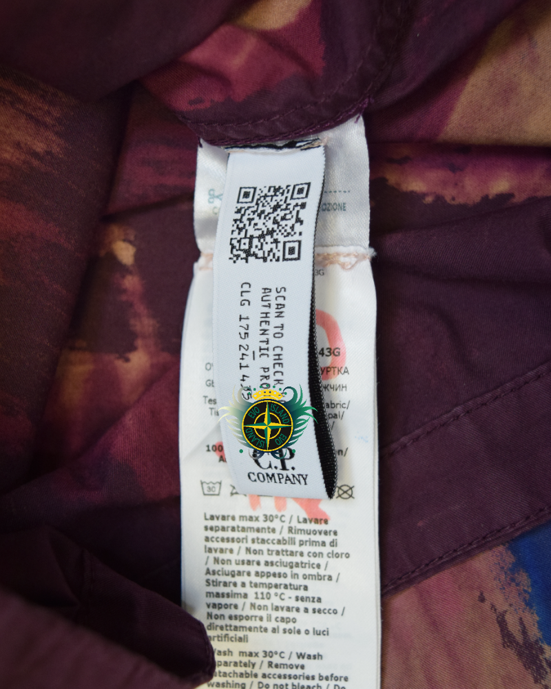 C.P. Company x Snowbeast Custom Overshirt detail view