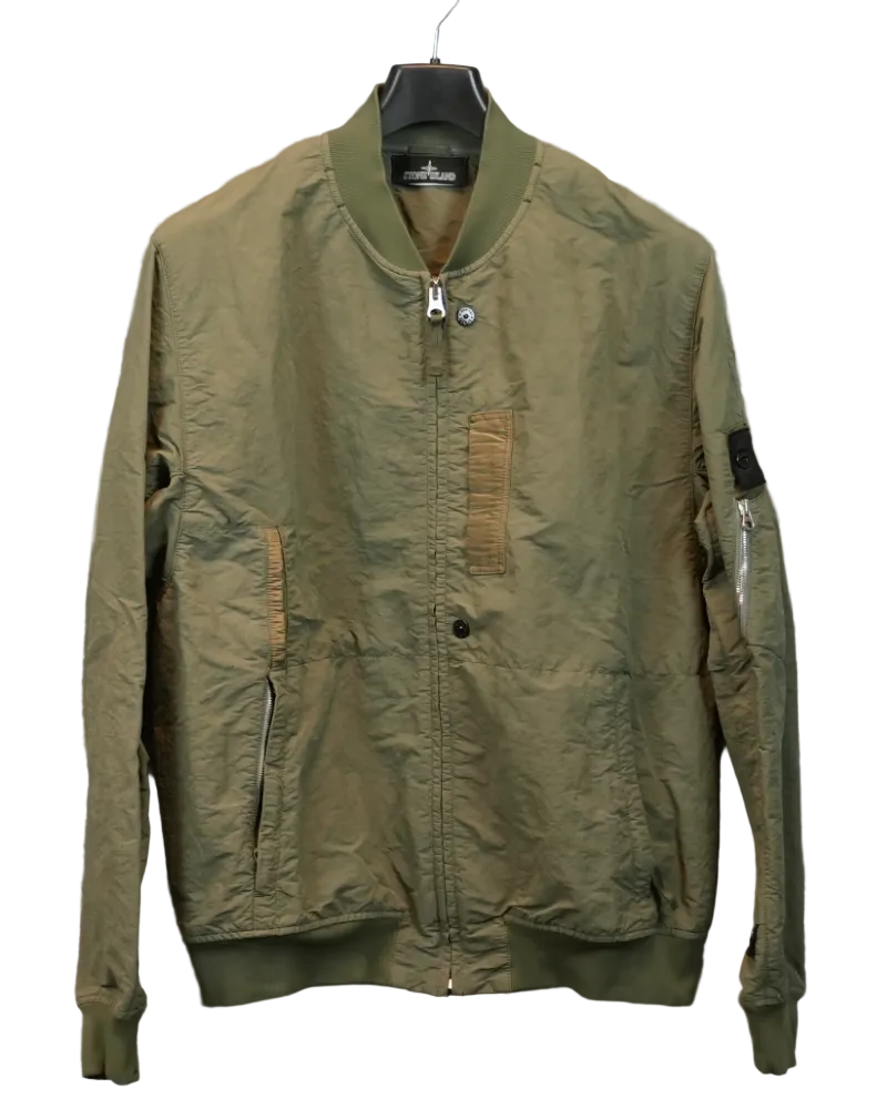 Stone Island Shadow Project Naslan Jacket Green front view