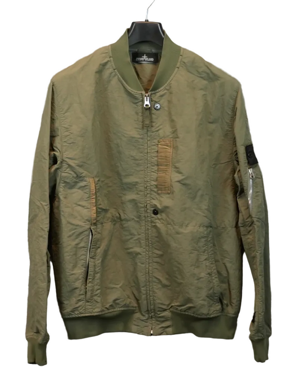 Stone Island Shadow Project Naslan Jacket Green front view