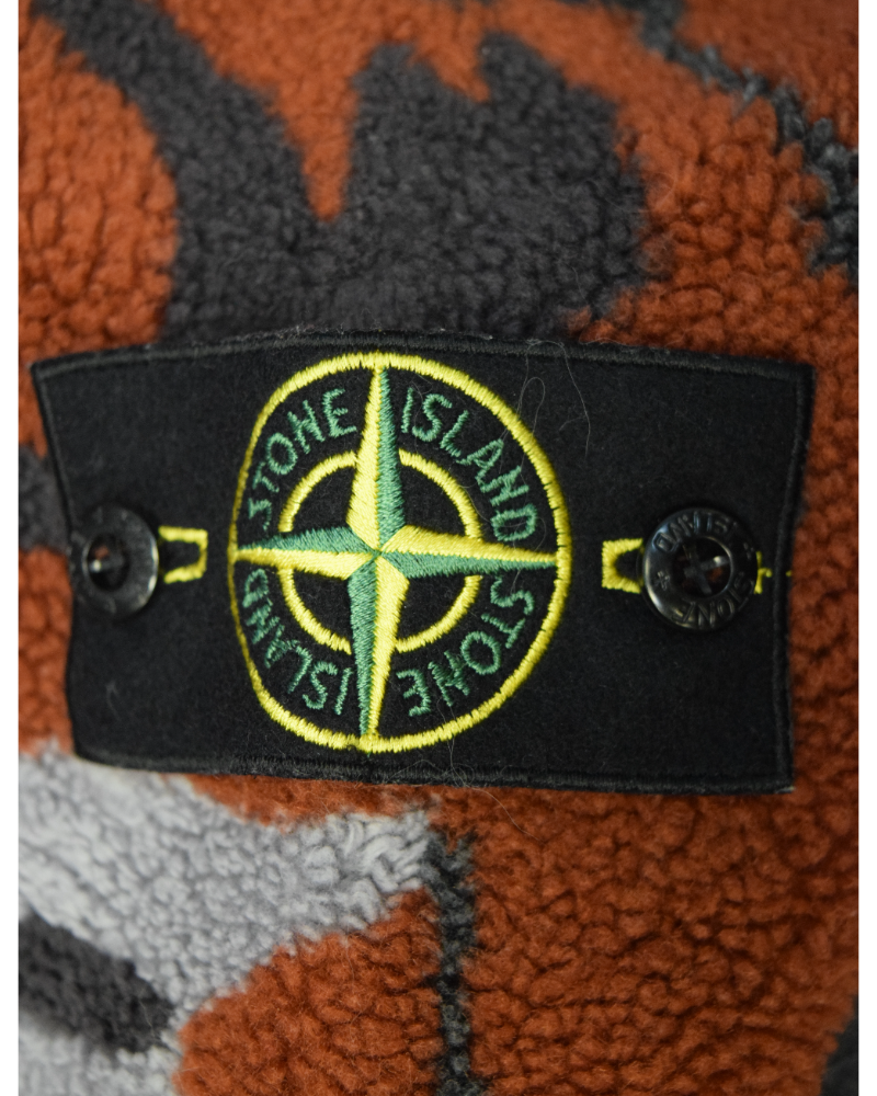 Stone Island Heritage Camo Crewneck Camo detail view