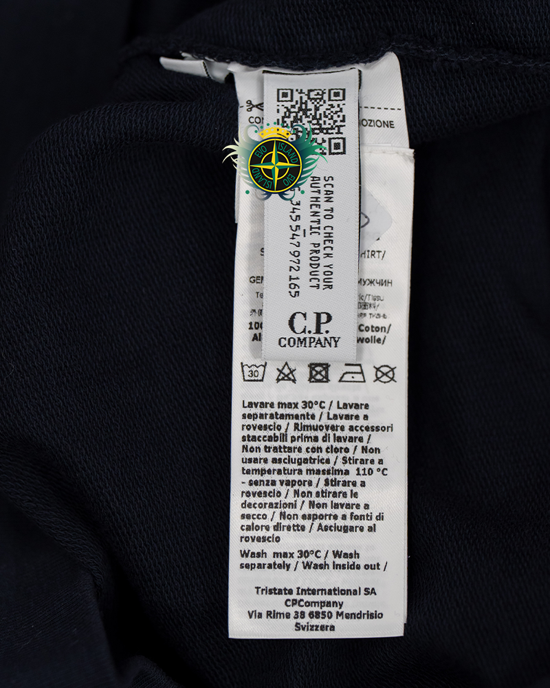 C.P Company Lightweight Crewneck Navy Blue