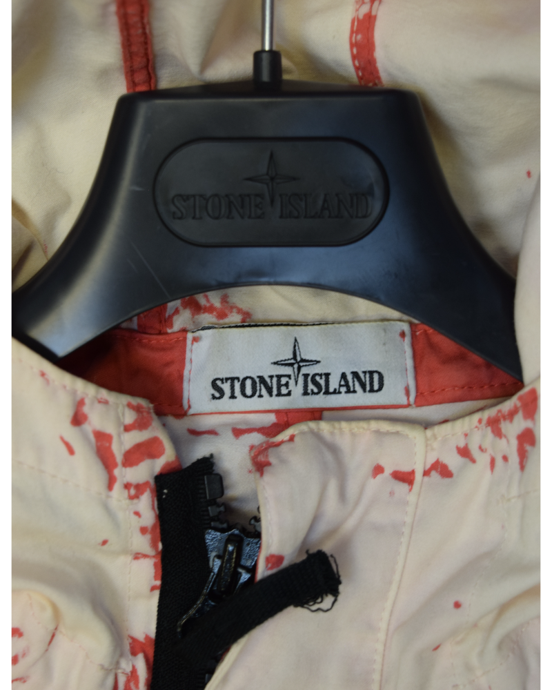 Stone island Coral Hand Corrosion On Raso Coral detail view