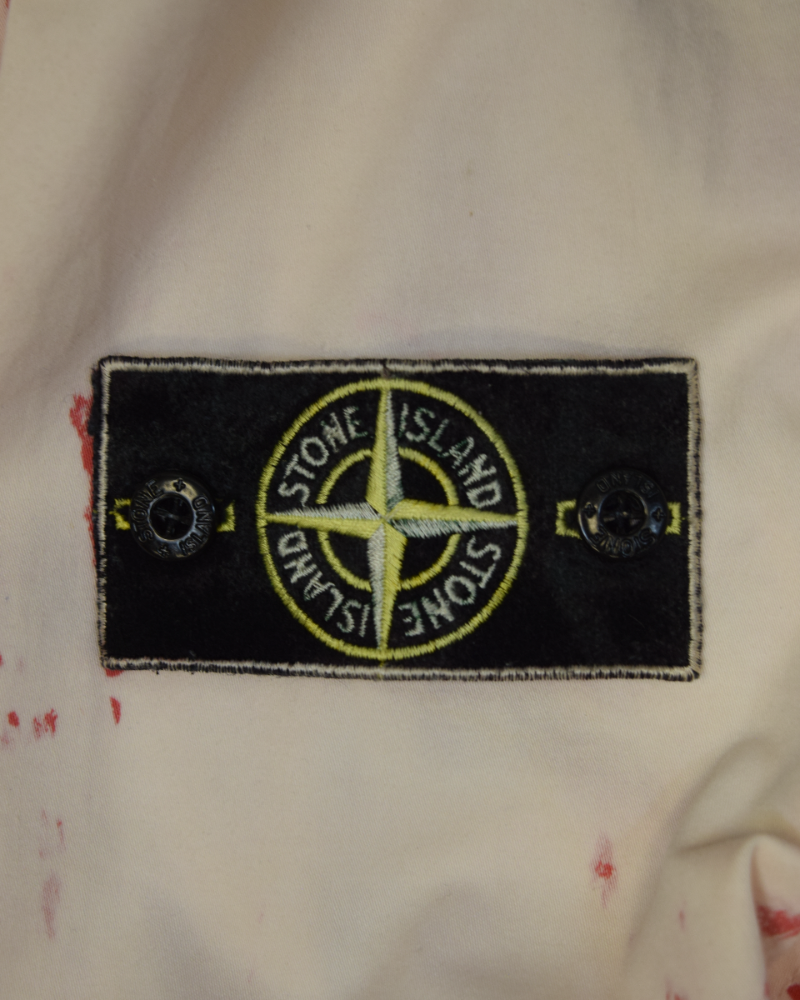 Stone island Coral Hand Corrosion On Raso Coral detail view