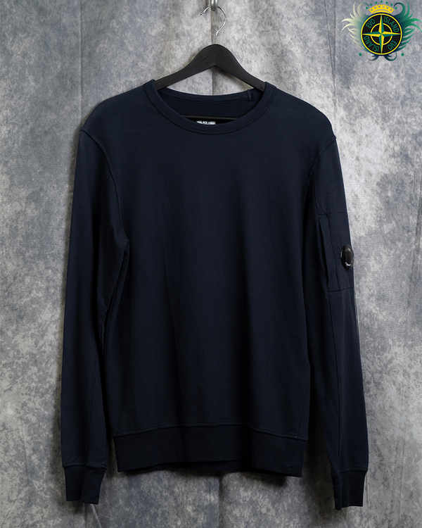 C.P Company Lightweight Crewneck Navy Blue - M