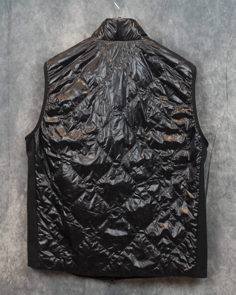 Stone Island Pertex Quantum Y With Primaloft Gilet Black back view