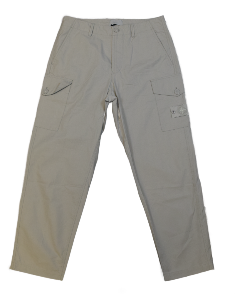Stone Island Ghost Cargos Grey front view