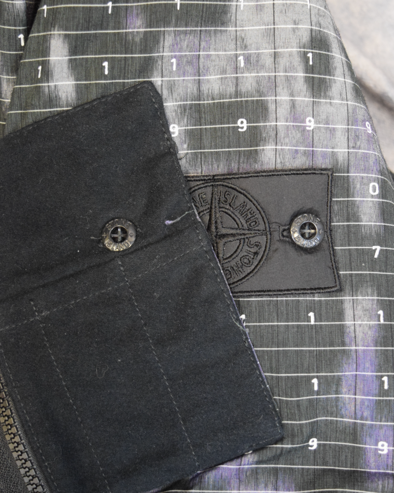 Stone island Shadow Project DPM Chine Down Bomber Jacket Multi detail view