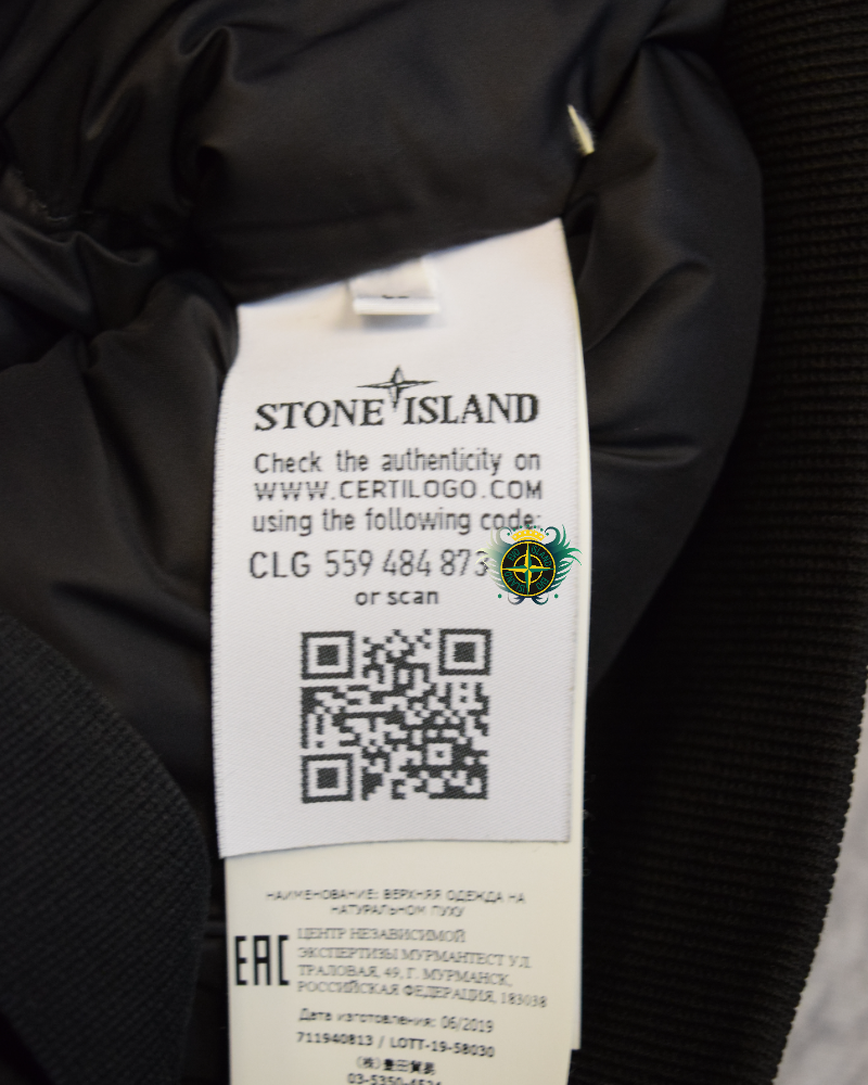 Stone island Shadow Project DPM Chine Down Bomber Jacket Multi detail view