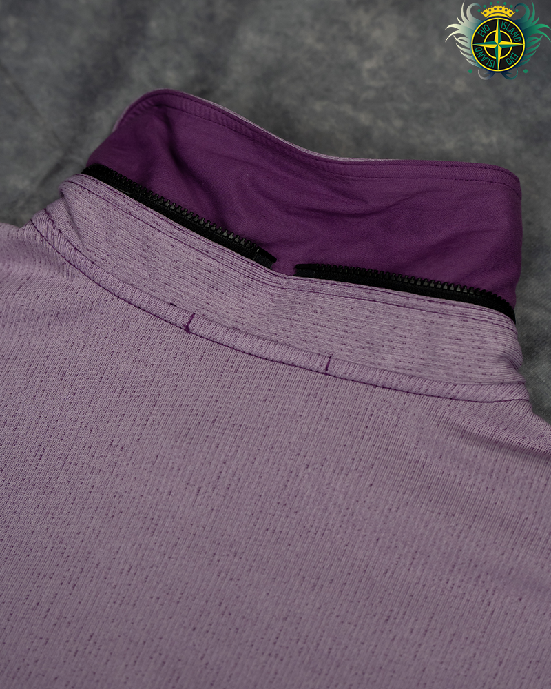 Stone Island Marian Reflective Hoodie Purple - L