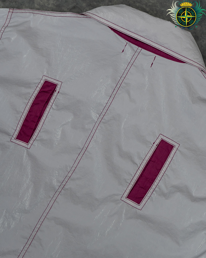 Stone Island Ripstop Prismatico Marina Jacket Purple - M