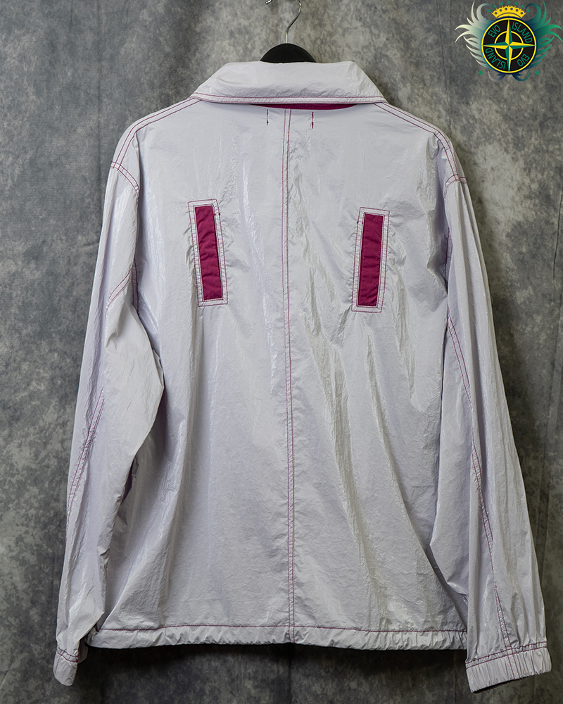 Stone Island Ripstop Prismatico Marina Jacket Purple - M