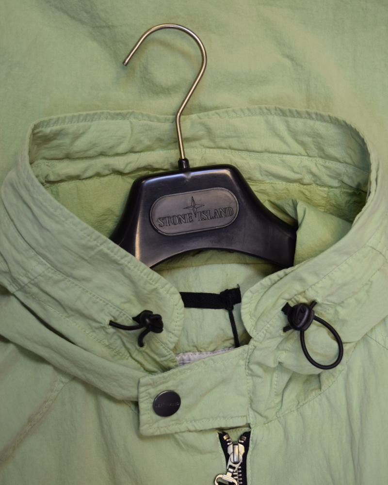 Left Hand Elvo Anorak Light Green detail view