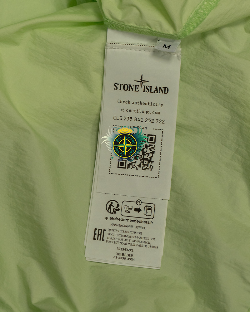 Stone Island Ripstop Prismatico Marina Jacket Green - M