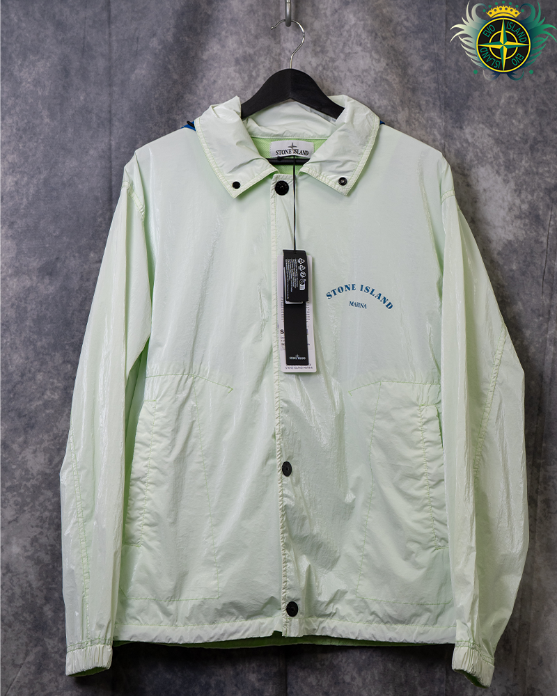 Stone Island Ripstop Prismatico Marina Jacket Green - M