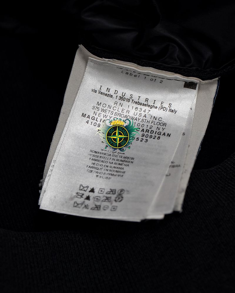 Moncler Hooded Down Jacket Black - 3XL