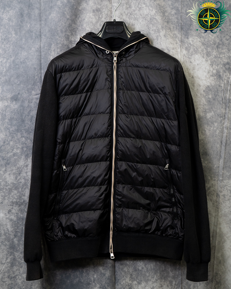Moncler Hooded Down Jacket Black - 3XL