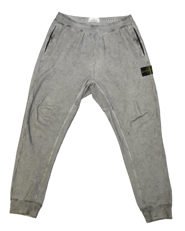 Stone Island Dust Joggers Grey front view