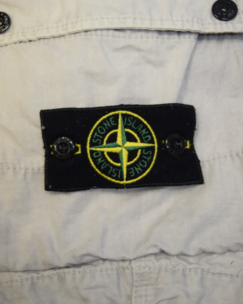 Stone Island Cargo Shorts Stone detail view