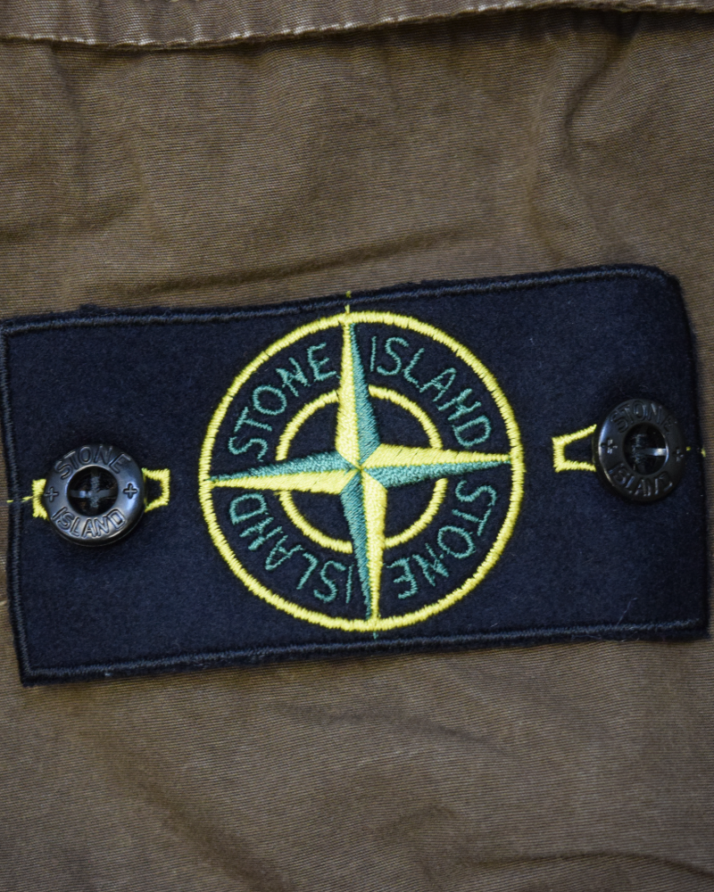Stone Island Cargo Shorts Brown detail view