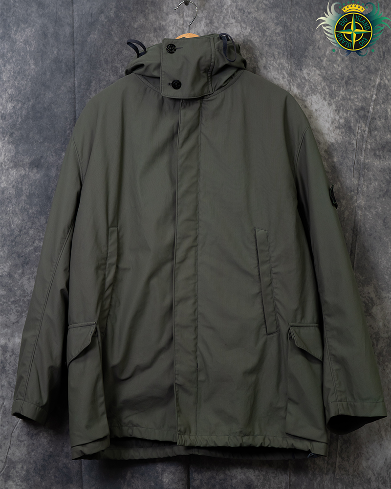 Stone Island Vintage Nylam Riot Mask Jacket Green - M