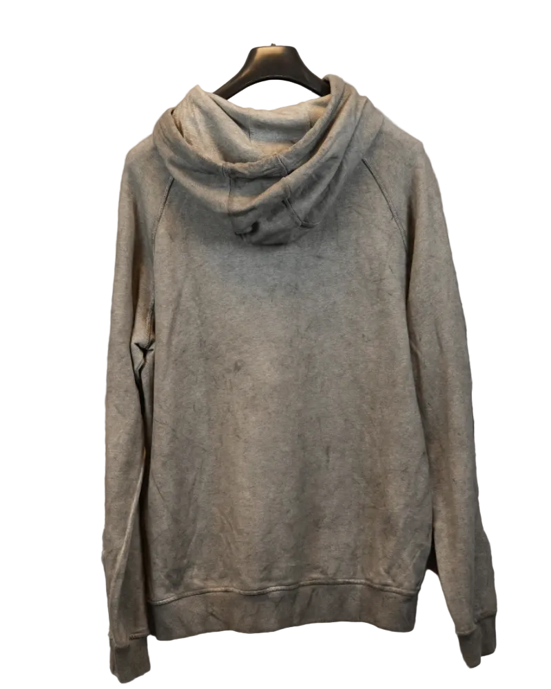 Stone Island Dust Treatment Hoodie Grey back view