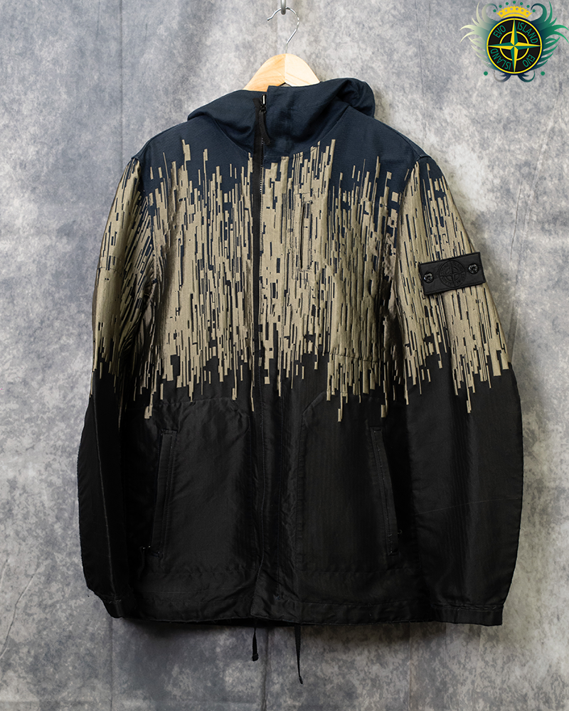 Stone Island Shadow Project Big Loom Reversible Jacket Navy Blue - L