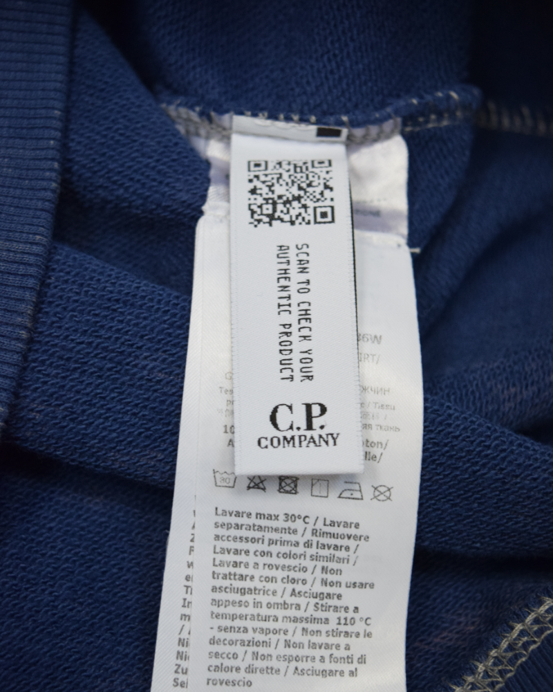 C.P Company X Snowbeast Custom Lense Hoodie detail view