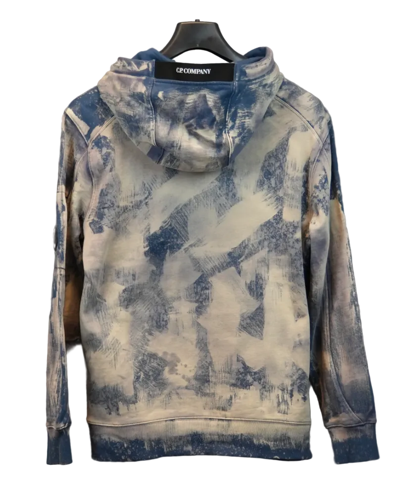 C.P Company X Snowbeast Custom Lense Hoodie back view