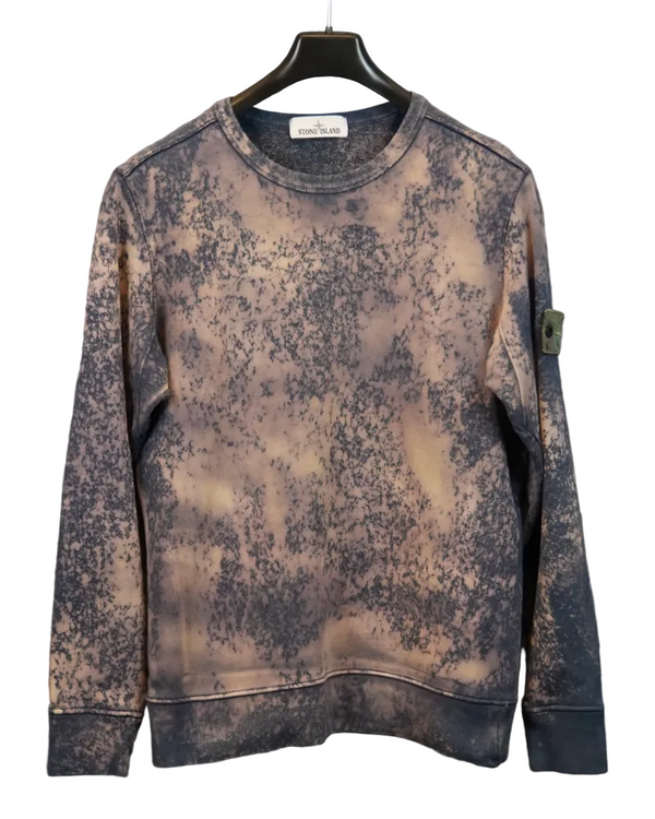 Stone island x Snowbeast Custom Crewneck Sweatshirt front view