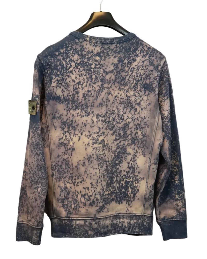 Stone island x Snowbeast Custom Crewneck Sweatshirt back view