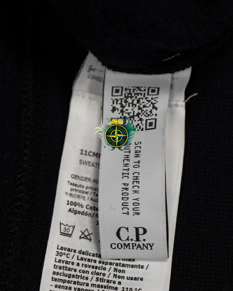 C.P Company Sketchworks Sweatshirt Black - XL