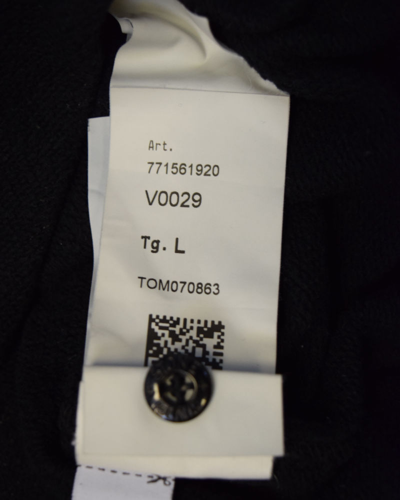 Stone island x Snowbeast Custom Quater Zip Sweatshirt detail view