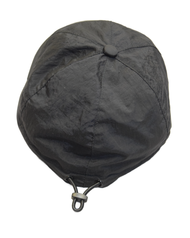 Stone Island Nylon Metal Adjustable Cap Black back view