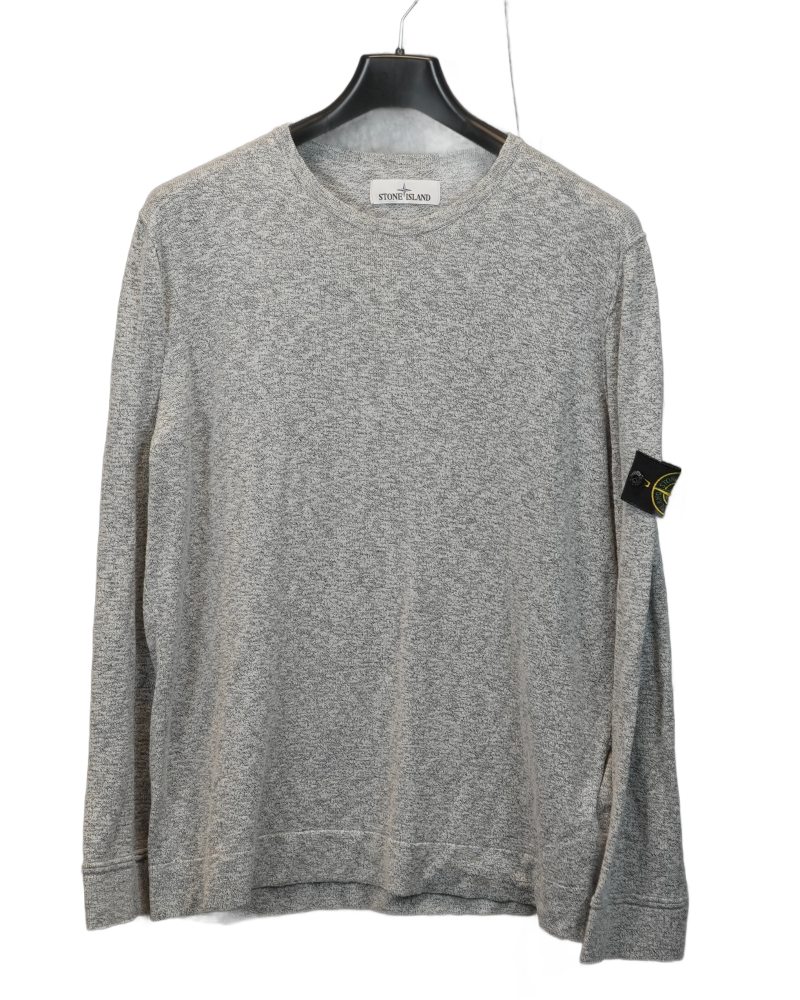 Stone Island Lightweight Knit Grey front view