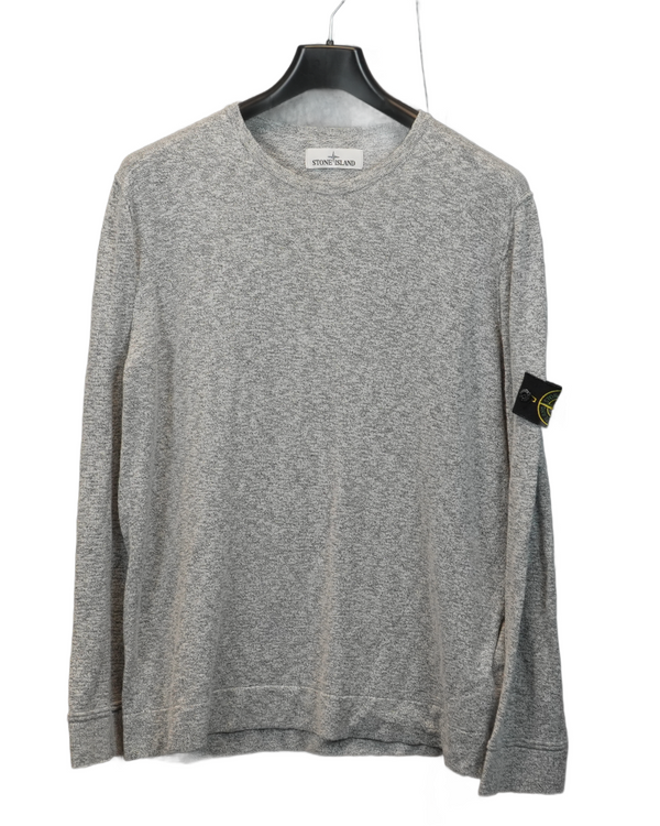 Stone Island Lightweight Knit Grey front view