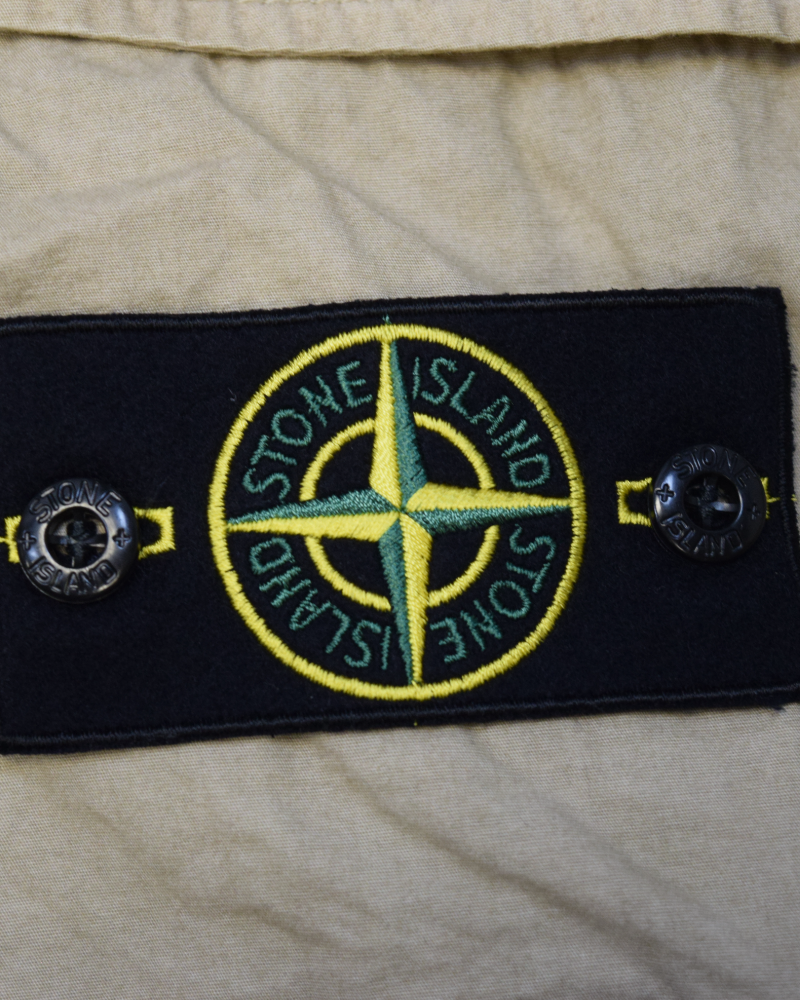 Stone Island Cargo Shorts Ivory detail view