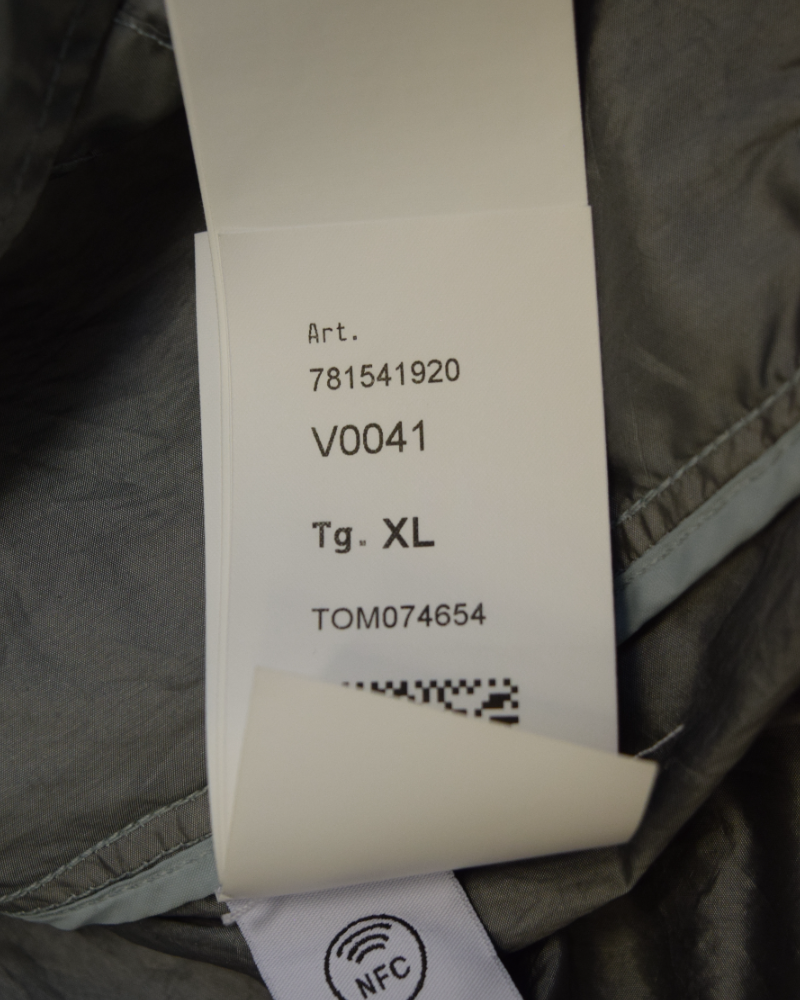Stone Island Nylon Metal Watro-TC Silver detail view