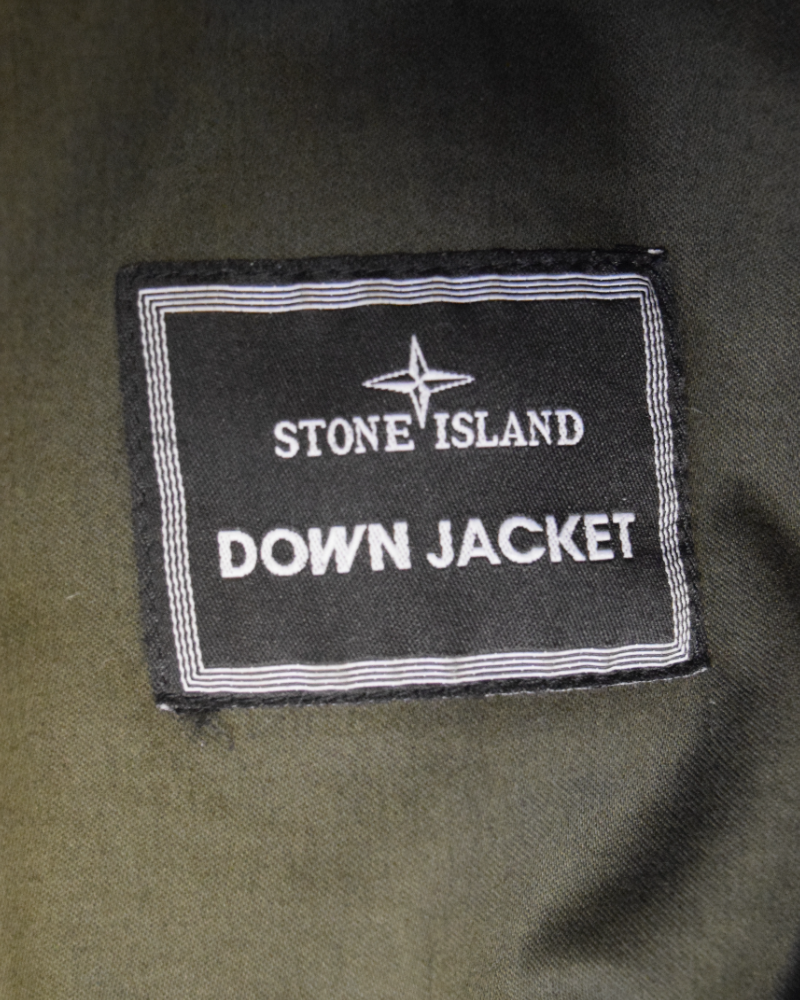 Stone island Special process 010 ice jacket blue detail view