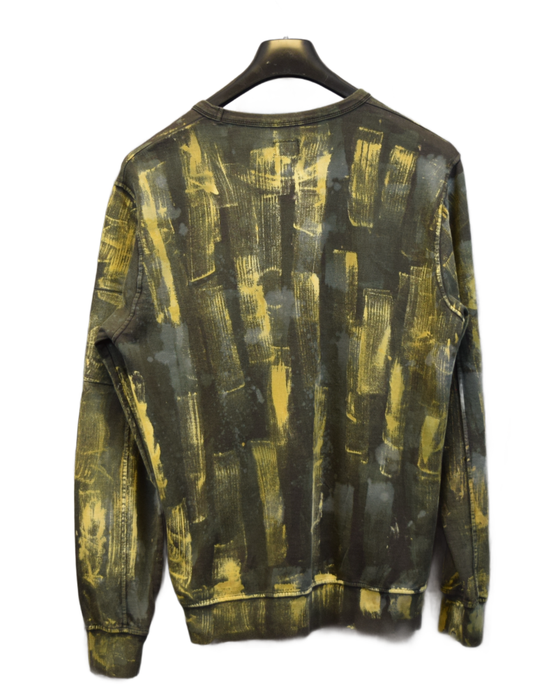 C.P. Company x Snowbeast Customs crewneck back view