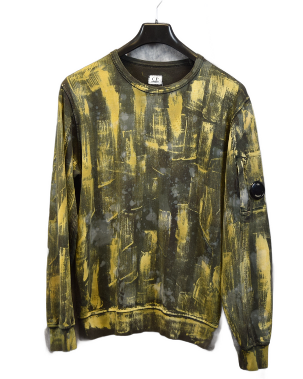 C.P. Company x Snowbeast Customs crewneck front view
