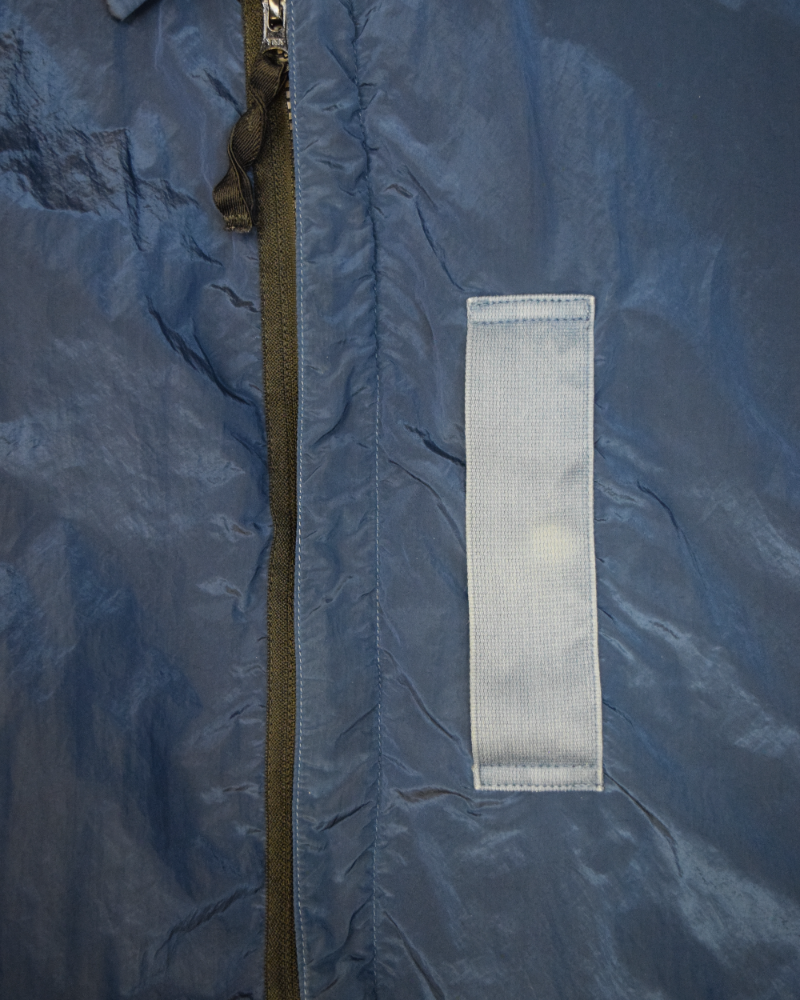 Stone Island Nylon Metal Double Layer Overshirt Blue detail view