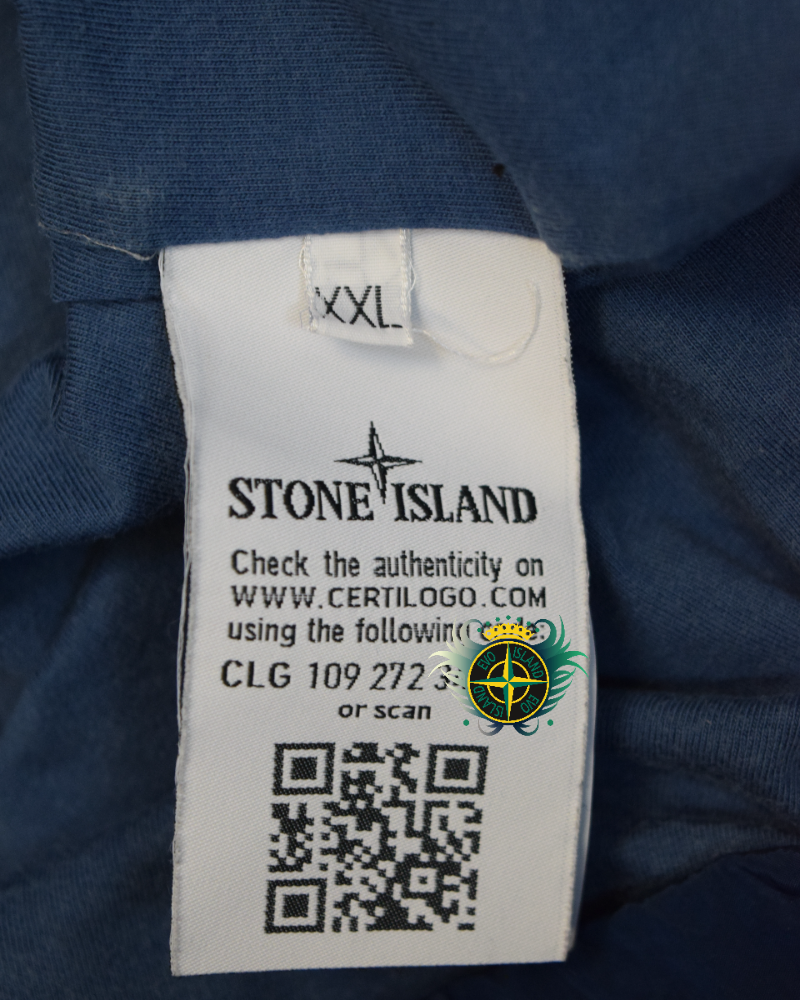 Stone Island Nylon Metal Double Layer Overshirt Blue detail view