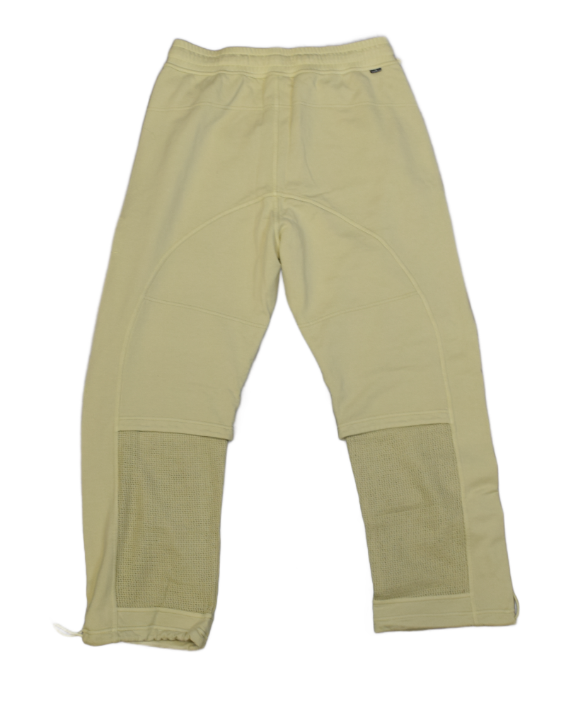 Stone Island Shadow Project Mesh Trim Fleece joggers back view