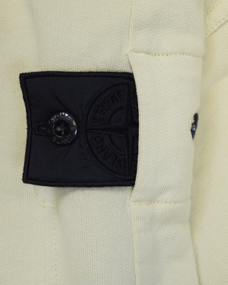 Stone Island Shadow Project Mesh Trim Fleece joggers detail view