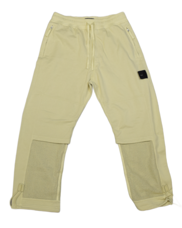Stone Island Shadow Project Mesh Trim Fleece joggers front view
