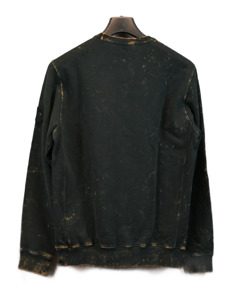 Stone Island OVD Crewneck Sweater Black back view