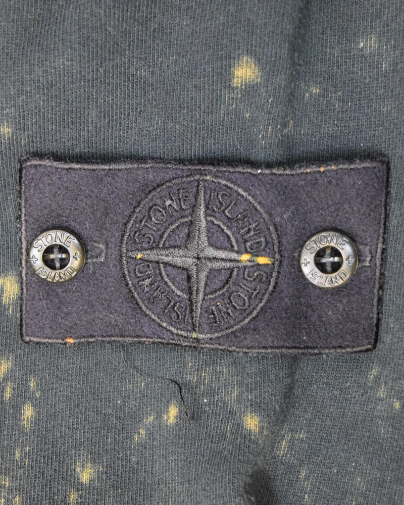 Stone Island OVD Crewneck Sweater Black detail view