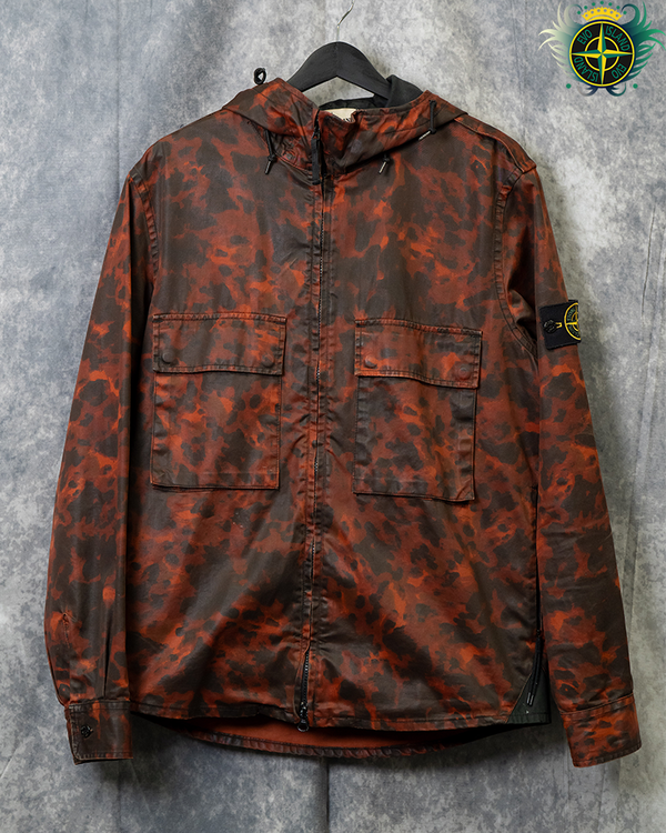 Stone Island Tortoise Camo Jacket Red Camo - L