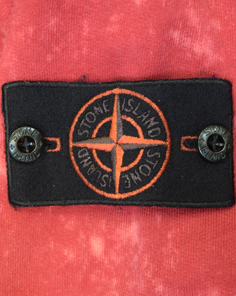 Stone Island OVD Crewneck Sweatshirt Red detail view