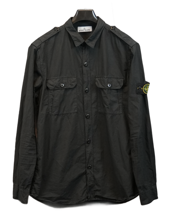 Stone Island Shirt Black front view